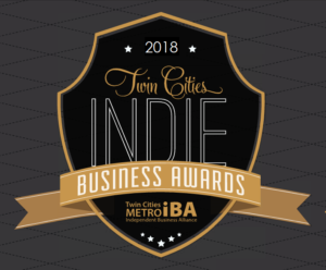 logo for 2018 Twin Cities Indie Business Awards