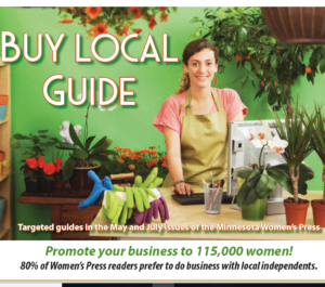 MN Womens Press July "Buy Local" edition
